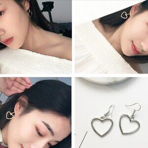 Boho fashion heart gypsy earrings jewelry